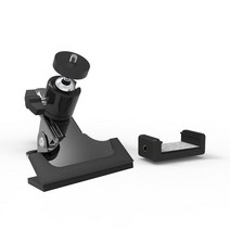 강력한 클립 식 운대 휴대 전화 클램프 포함 2/4 나사 360도 회전 가능 스마트