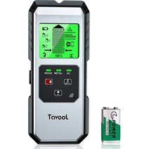 스터드 파인더 벽 스캐너 탐지기 - 업그레이드된 6 in 1 전자 센서 목재 벽 탐지기 빔 파인더 건식 벽체 장, 한개옵션0