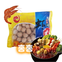 홍홍 중국식품 훠궈사리 마라탕사리 냉동 피쉬볼 통통새우볼 완자볼, 1개, 398g
