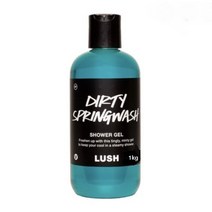 [영국무료배송] Lush 러쉬 더티 스프링워시 샤워젤 1kg 대용량 1개 Dirty Springwash Shower Gel