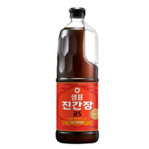 샘표 진간장 금S, 1.7L, 2개