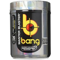 VPX Bang Pre-Workout 마스터 블래스터 레몬 드롭 20회 분량, Lemon Drop, 20 Servings (Pack of 1)