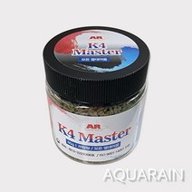 (설 맞이 30% OFF) K4 마스터 과립형 (2mm 80g)구피사료 안시사료 코리사료 디스커스사료 열대어사료 새우사료