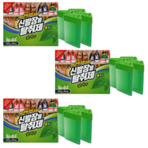 산도깨비 신발장용탈취제 숲속향 65gX4입 탈취제, 3개