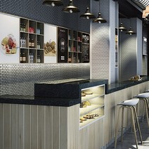 [레그노] GUB 3종 브릭 직사각 모자이크 타일 282X294mm 12장, GUB-02 GRAY