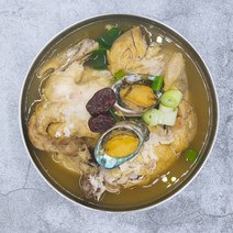 삼계탕 밀키트 즉석 완도산 전복 백숙, 1개
