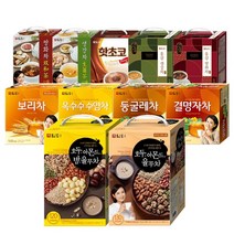 담터 호두아몬드율무차 130T 홍삼쌍화차 홍삼생강차 보리차 둥굴레차 결명자차 옥수수수염차, 10.담터 결명자차100T X 2