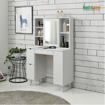 케미에르 레트로 화장대SET KSH-701, KSH-701/화이트