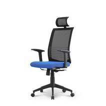 (LOGOSTORY AIR-MAH1200 메쉬 컴퓨터의자 블루 메쉬/블루/컴퓨터의자