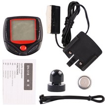 타코메타 타코미터 RPM 게이지 속도 측정기 방수 자전거 컴퓨터 자전거 주행 계 컴퓨터, 없음