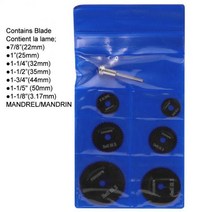 체인 금속 HSS High Speed Steel Circular Saw Blades Extension Rod Mandrel For Metal Dremel Rotary Too, 02 7pcs