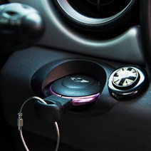 미니쿠퍼 2세대 컨트리맨 포인트 메탈키링 키홀더 R56, 07. 블랙