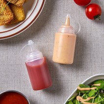 [JAJU/자주] 미니 소스병 2P _50ml, 색상:투명|사이즈:FR