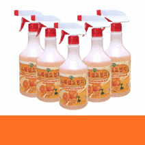 2배강한 정품 피비원 스페셜오렌지 골드 스프레이 650ml 기름때제거 다목적세정제, 5개