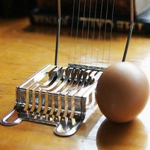 일정크기로 실용적인 계란을 자르는 클레어 스텐 에그 커터기