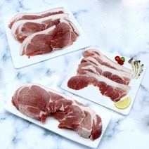 국내산 무항생제 한돈 돼지고기 냉장 앞다리살 500g, 수육용