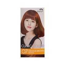 꽃을든남자 크리닉 칼라 염색약 12종, O7 오렌지브라운