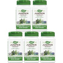 네이처스웨이 Natures Way Juniper Berries 네이처스 웨이 향나무 열매 850mg 100정 5병, x, 1개