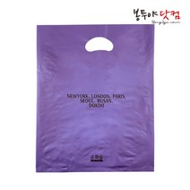 봉투야닷컴 LDPE 25호 (25x34cm) 50장 비닐쇼핑백, 펄보라