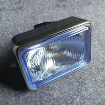 혼다 CG125 헤드 라이트 레트로 부품 커스텀 전조등, CG125 블루 유리