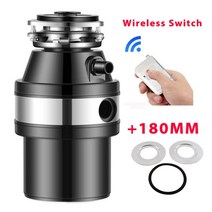 가정용 씽크대 음식물처리기370W 음식물 쓰레기 처리기 주방 스테인레스 스틸 분쇄기 재료 잔류 물, [04] Wireless Adapter, [04] AU