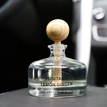 단순생활 아로마 디퓨저 우드볼 차량용 방향제, 상세설명 참조, 타이티 프리지아로즈