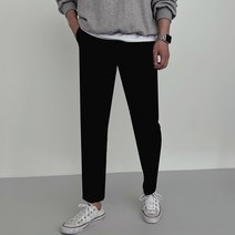 오브 테이퍼드 밴딩팬츠 남자 슬랙스 일자 바지 슬림핏 봄 여름 가을 겨울 사계절 코디