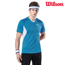 윌슨 남성 반팔 라운드티셔츠 2433 S블루 단체티
