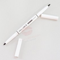 셀라인 듀얼디자인펜슬 3종 / 블랙 화이트 다크브라운 / SMP 두피타투 눈썹 아이브로우 방수펜 반영구화장재료 / 아이즈