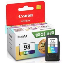 FJY483519캐논 E510 CL-98 컬러-21ml 정품잉크 PIXMA, 1
