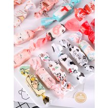 카라멜 싸개지 종이 설탕 식용 찹쌀 종이 초코렛 봉투, B 100장