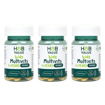 영국 홀랜드앤바렛 어린이 종합비타민 30 츄어블 3병