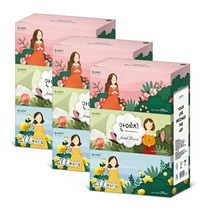 한예지 [한예지] 캐릭터 미용티슈 200매 3입 3팩