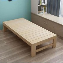 원목 평상 조립식 소형 야외 평상 보조 침대, 200x100[높이 맞춤 제작] + 조립