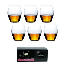 싱글몰트잔 위스키샷잔 감성유리잔 프랑스 셰프 & 소믈리에 컬렉션 레벨 AAAAA Bowmore ISLAY Peated A, 03 6 Pcs with Box_01 400ml