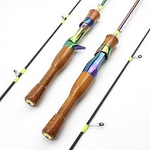 1.68m 루어로드 컬러 솔리드 포인티드 송어 피싱로드 ul 파워 초경량 2-8g 탄소 섬유 스피닝 캐스팅로드 서핑 피싱로드 페스커 파치 낚시 zyyuj 다이와 시마노 레이카, 건 핸들