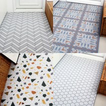 CLEAN UP 알테 패턴 코일 현관매트 베란다 발코니 현관용 업소용 바닥 아파트입구 롤 DIY, 1개, 6.알테-디오