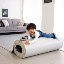 제로벨 1+1 15T PVC 층간소음 롤매트 폭140cm x 5m 거실 아이방 유아 어린이 놀이방 매트, 직물패턴