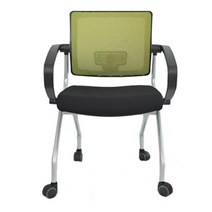 편한사무용의자 풀메쉬 DIY 회의의자 튼튼한의자, 블랙