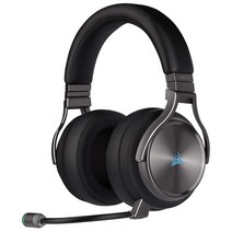 Corsair 코르세아 VIRTUOSO RGB WIRELESS SE Gunmetal 무선 게이밍 헤드셋 무선유선USB 대응 CA-9011180-AP SP894