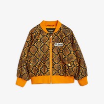 미니로디니 패딩 Snakeskin Padded Baseball Jacket