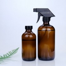 건스프레이 유리 공병 500ml [갓샵 손소독제 용기 갈색 분무기 병 소독제 통 스프레이공병], 건스프레이 유리공병 500ml