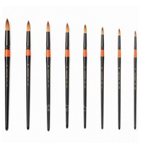 화홍 수채화붓 700, R 1호, 4개