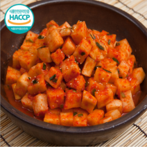 중문푸드 국내산 100% 전라도 깍두기 아삭 시원한 수제깍두기 익을수록 맛있는 깍두기김치 1kg~5kg, 1개, 3kg