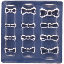 네일아트재료 레진아트 몰드 네일 리본 파츠