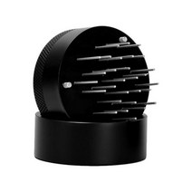 51/53/58mm 커피 탬퍼 조절 가능한 깊이 에스프레소 스프링 보정 탬핑 스테인리스 스틸 플랫 베이스, 58mm 3