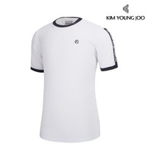 김영주 남성 골프 라운드 티셔츠