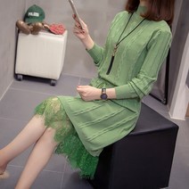 HQINT 여성 원피스 겨울 가을 긴팔 반팔 롱원피스 니트원피스 캐주얼 정장원피스 하객원피스 하객룩 빅사이즈 여자 ZB-49440