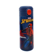 마블 스파이더맨 캡슐 원터치 스텐 텀블러 400ml (575710) 보온보냉 물병