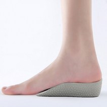 꼬리별 뒤꿈치 여성용 키높이 패브릭 깔창(3.5cm) 생활잡화